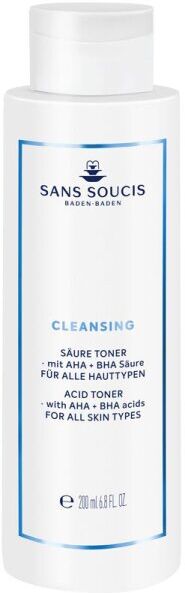 Sans Soucis Cleansing Säure Toner 200 ml Gesichtswasser