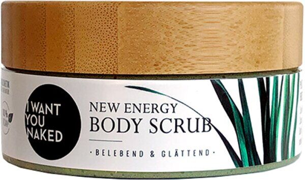 I Want You Naked New Energy Scrub Körperpeeling "Zitronengras & Aloe