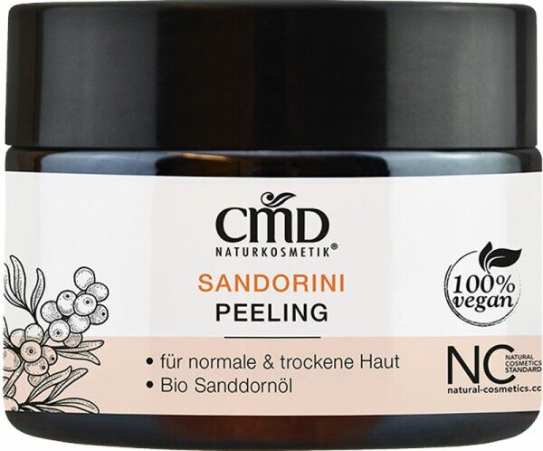 CMD Naturkosmetik Sandorini Peelingcreme 50 ml Gesichtspeeling