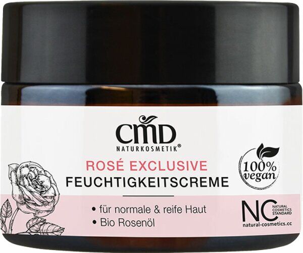 CMD Naturkosmetik Rosé Exclusive Feuchtigkeitscreme 50 ml Gesichtscre