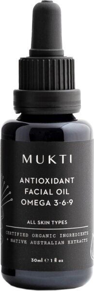 Mukti Organics Face Care Antioxidant Facial Oil Omega 3, 6, 9 30 ml G