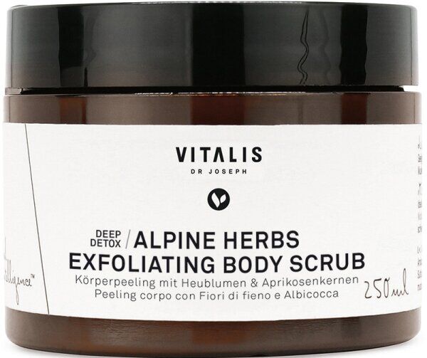 VITALIS Dr Joseph Alpine Herbs Exfoliating Body Scrub 250ml Körperpee