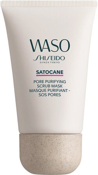 Shiseido WASO Satocane Pore Purifying Scrub Mask 80 ml Gesichtsmaske