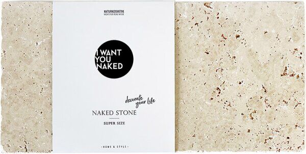 I Want You Naked Naked Stone "Super Size" Seifenablage 1 Stk. Seifens