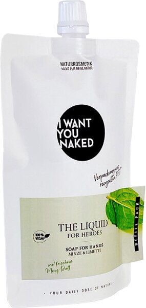 I Want You Naked THE LIQUID For Heroes Hand Wash REFILL 250 ml Flüssi