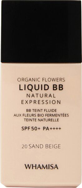 WHAMISA Organic Flowers Liquid BB - 20 Sand Beige 30 ml BB Cream