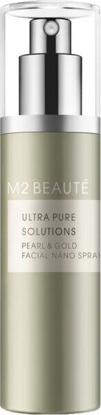 M2Beaute Ultra Pure Solutions Pearl & Gold Facial Nano Spray 75 ml Ge