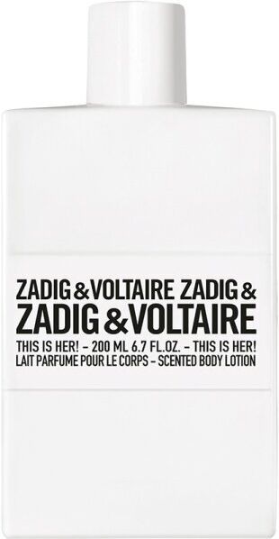 Zadig & Voltaire This is Her! Body Lotion - Körperlotion 200 ml Bodyl