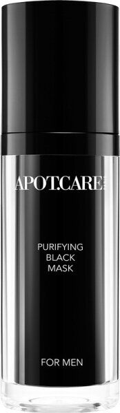 Apot.Care For Men Purifying Black Mask 30 ml Gesichtsmaske