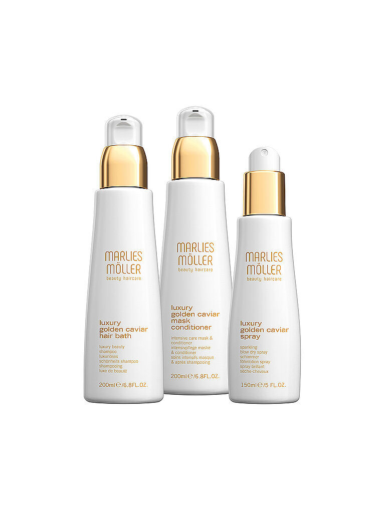 MARLIES MÖLLER Haarpflege - Luxury Golden Caviar Set 2x200ml / 150ml