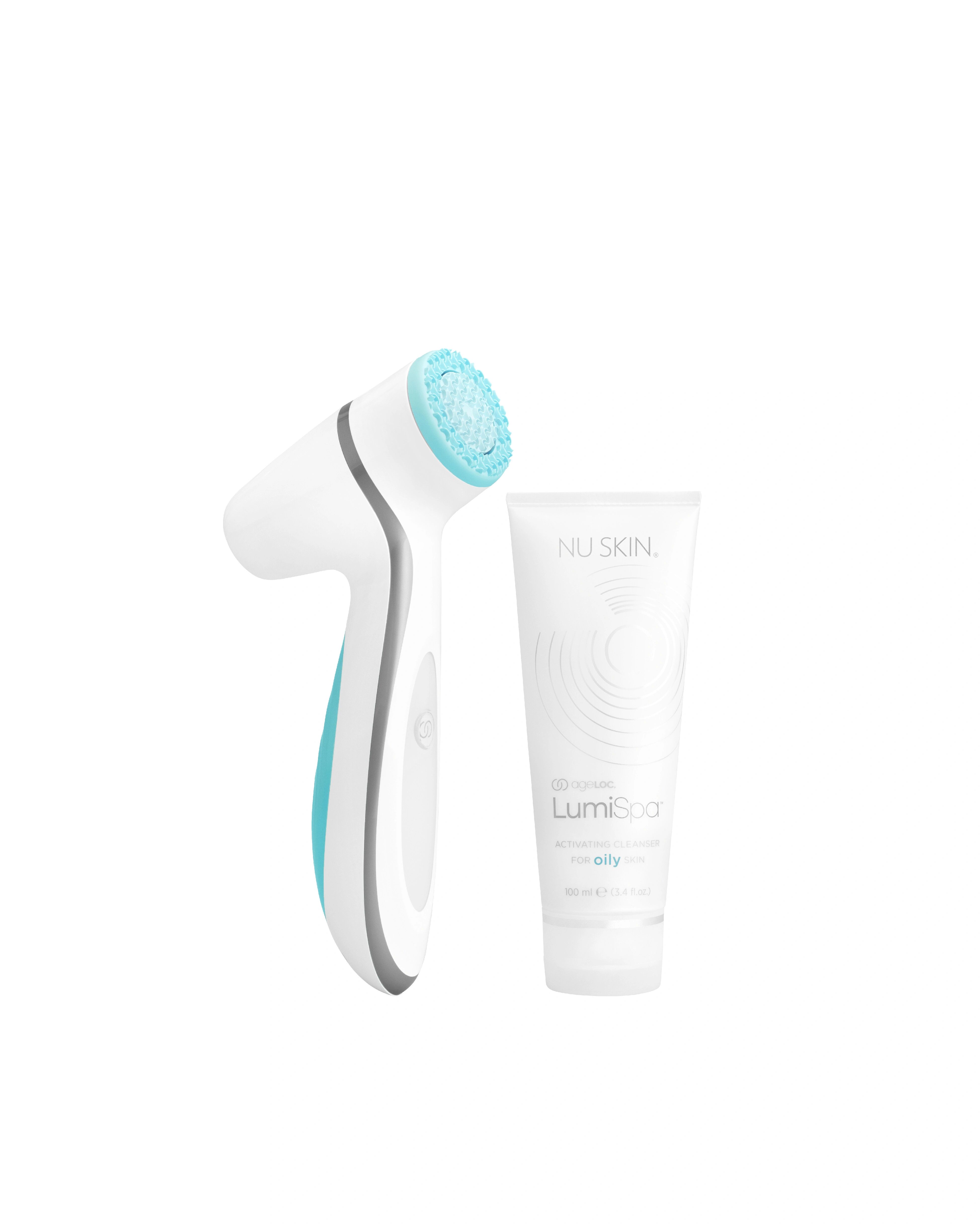 Nu Skin ageLOC LumiSpa Beauty Device Face Cleansing Kit - sada pro Mastnou pokožku