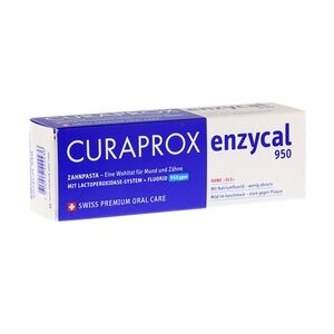 CURAPROX enzycal 950 Fluorid extra milde Zahnpasta 75 Milliliter