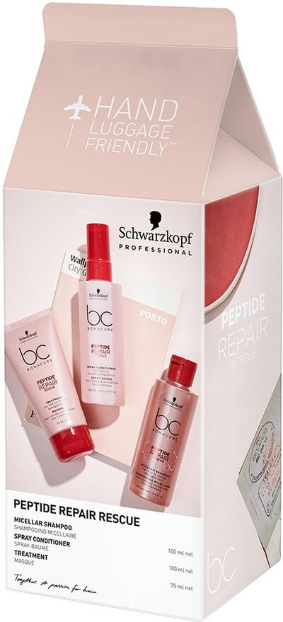 Schwarzkopf Professional Peptide Repair Rescue BC Bonacure Haarpflegeset