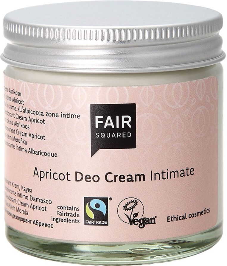 Fair Squared Apricot - Intimate Deo Cream 50ml