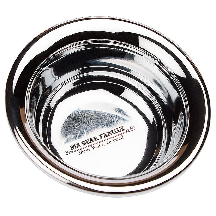 Mr. Bear Family Shaving Bowl Stainless Steel