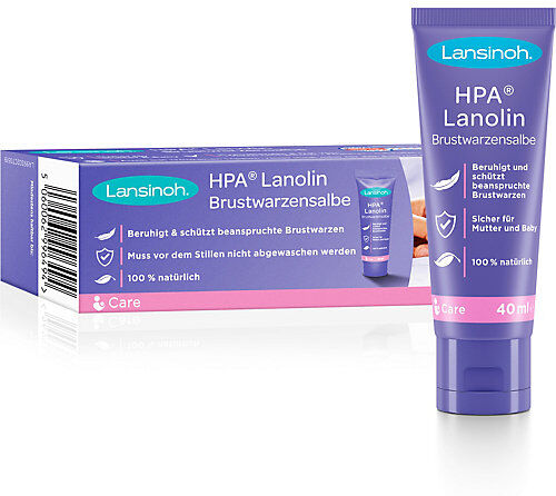 Lansinoh Brustwarzensalbe Lanolin, 40 ml