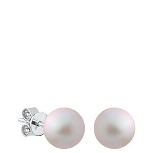 DONDELLA Crystal Pearl Grey Earrings 2.2g