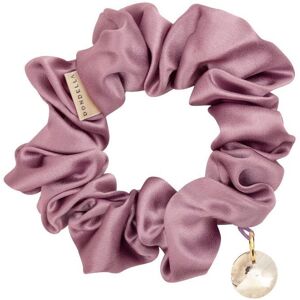 DONDELLA Luxury Silk Lilac Scrunchie Hair Ring 10cm