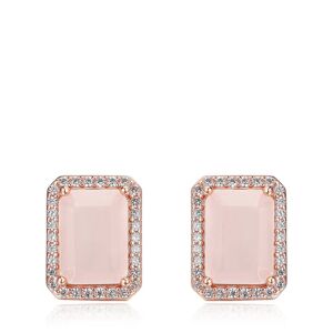 NEORE Celia Rose Quartz Earrings