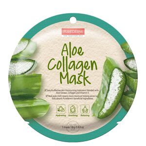 PUREDERM Aloe Collagen Sheet Mask 18g