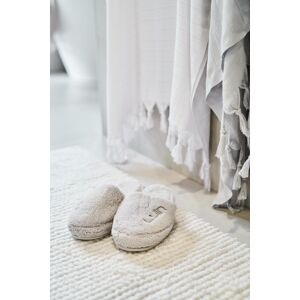 Luin Living Cosy Bath Slippers Pearl Grey - S/M (37-40)