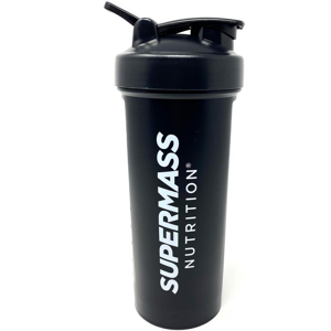 M-Nutrition Supermass Nutrition Shaker 1l - Sekoituspallolla