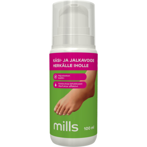 Mills käsi- ja jalkavoide herkälle iholle 100 ml