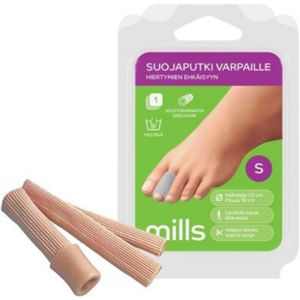 Mills Suojaputki varpaille, M 10 cm 1 kpl