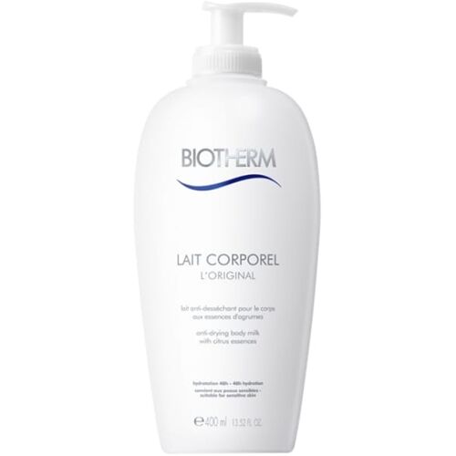 Biotherm Lait Corporel L''Original, Kaikille ihotyypeille, Kosteuttava, Ravitseva, Tasoittava, 48 h, Sitrus, Pumppupullo, 400 ml