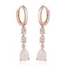 NEORE Laura Jour Rose Quartz Earrings