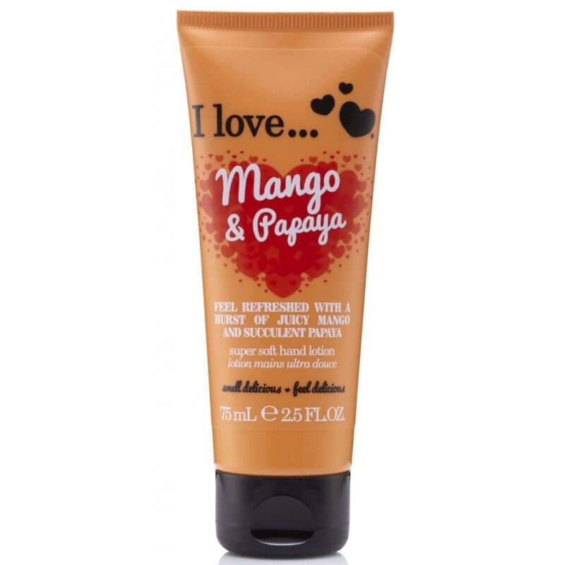 I Love Cosmetics Hand Lotion Mango &amp; Papaya 75 ml K&auml;sivoide