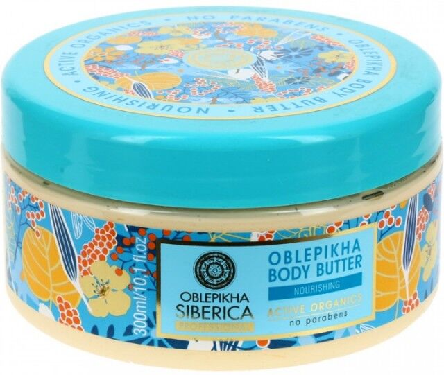 Natura Siberica Oblepikha Body Butter 300 ml Vartaloemulsio