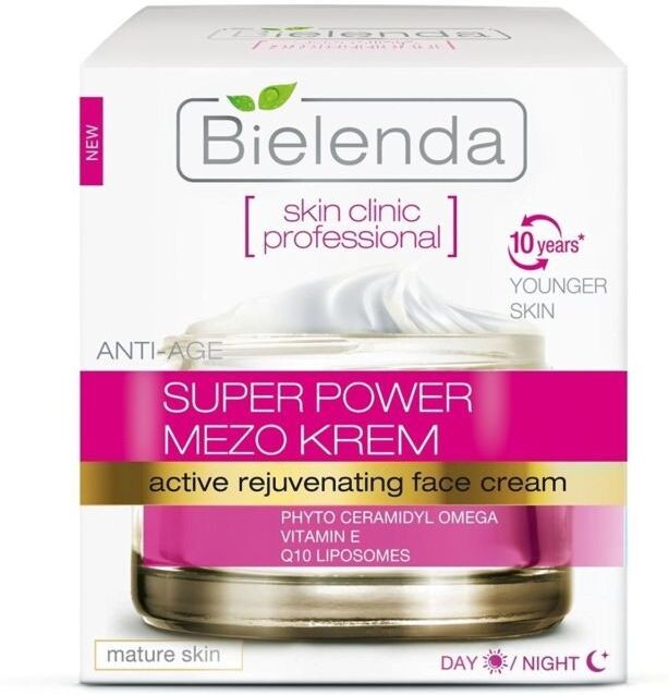 Bielenda Super Power Anti-Age Rejuvenating Face Cream 50 ml Kasvovoide