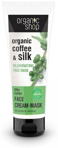 Organic Shop Organic Coffee &amp; Silk Rejuvenating Face Mask 75 ml Kasvonaamio