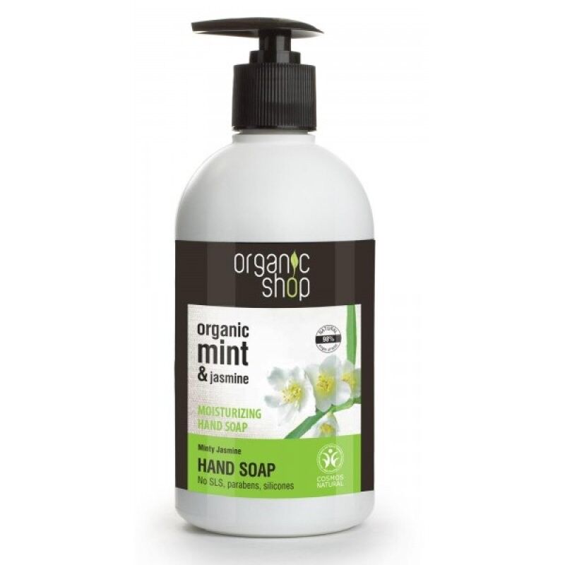 Organic Shop Organic Mint &amp; Jasmine Moisturizing Hand Soap 500 ml K&auml;sisaippua