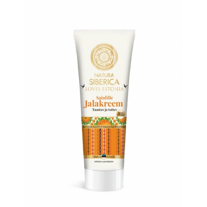 Natura Siberica Loves Estonia Calendula Nourishing &amp; Repair Foot Cream 75 ml Jalkavoide