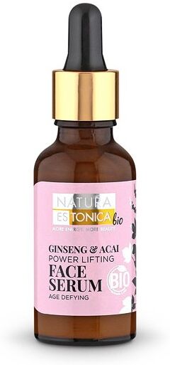 Natura Estonica Bio Ginseng &amp; Acai Power Face Serum 30 ml Seerumi