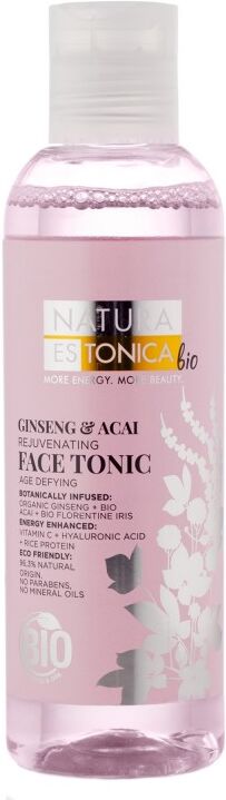 Natura Estonica Bio Ginseng &amp; Acai Face Tonic 200 ml Kasvovesi