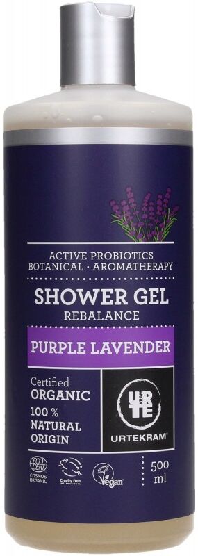 Urtekram Purple Lavender Shower Gel 500 ml Suihkugeeli