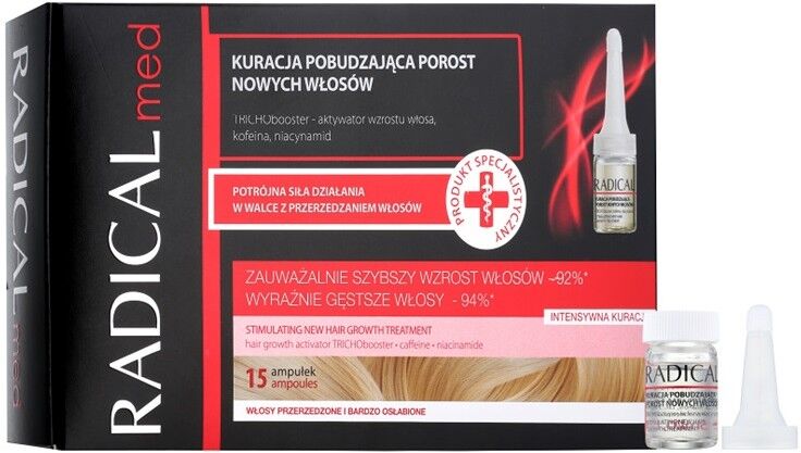 Radical Med Stimulating Hair Growth Treatment 15 x 5 ml Hiusten Hoito