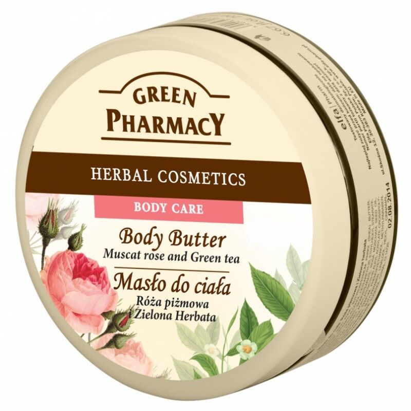 Green Pharmacy Muscat Rose &amp; Green Tea Body Butter 200 ml Vartalovoide