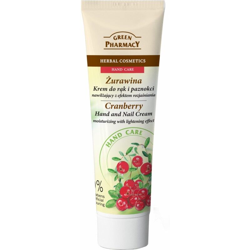 Green Pharmacy Cranberry Hand &amp; Nail Cream 100 ml K&auml;sivoide