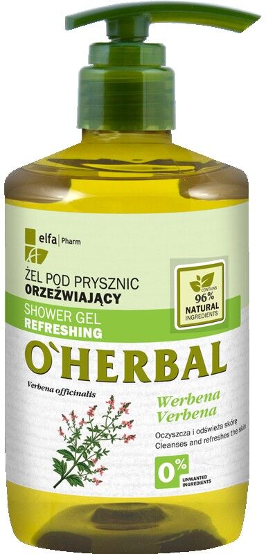 O&#039;Herbal Refreshing Shower Gel Verbena Extract 750 ml Suihkugeeli