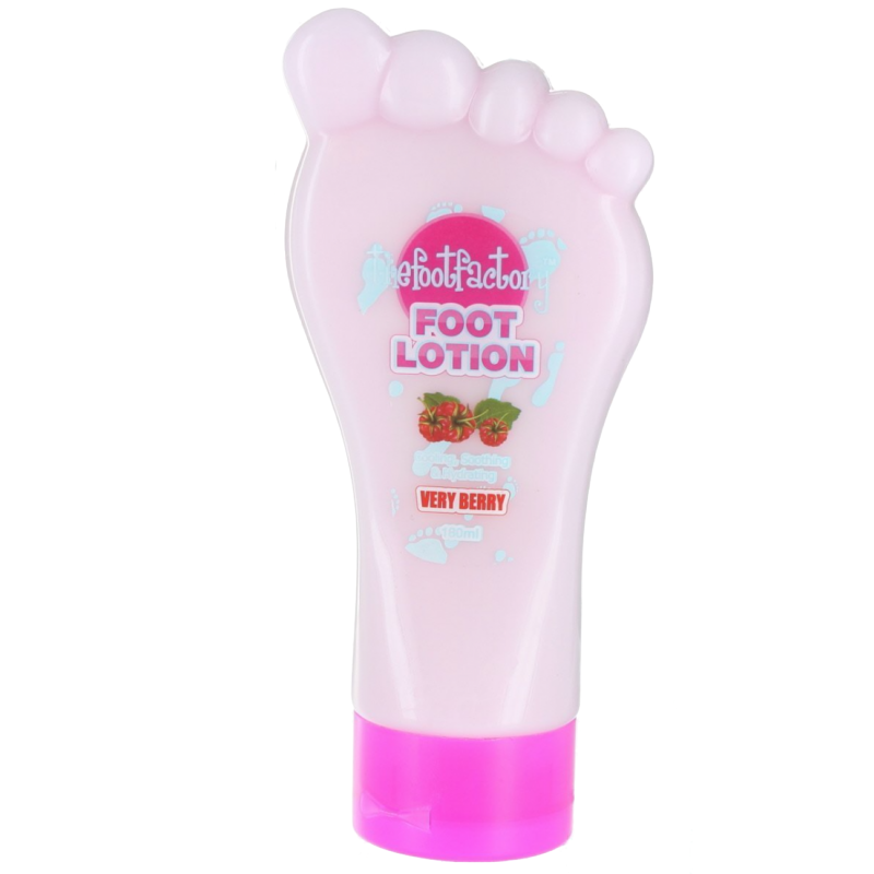 The Foot Factory Foot Lotion Very Berry 180 ml Jalkavoide