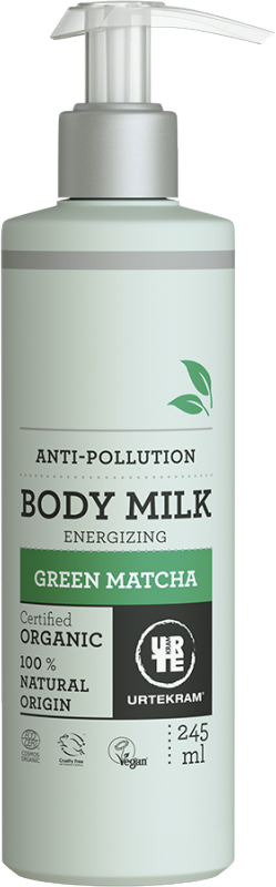 Urtekram Green Matcha Body Milk 245 ml Vartaloemulsio