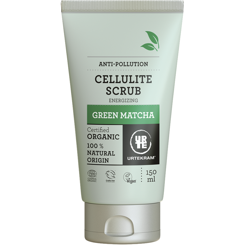 Urtekram Green Matcha Cellulite Scrub 150 ml Vartalokuorinta