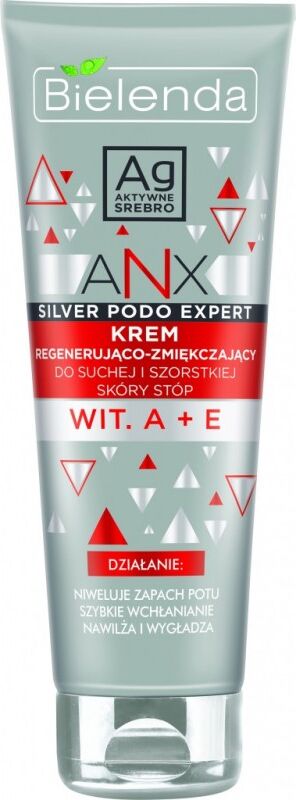 Bielenda Anx Silver Podo Cream Softening Foot Cream 100 ml Jalkavoide