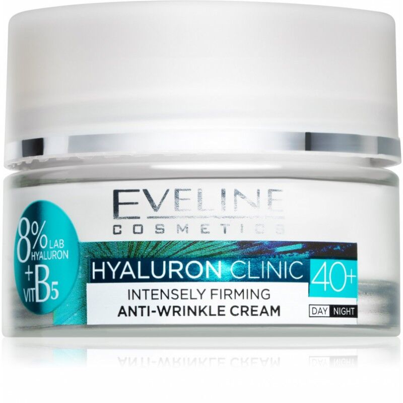 Eveline Hyaluron Clinic Firming Day &amp; Night Cream 40+ 50 ml Kasvovoide