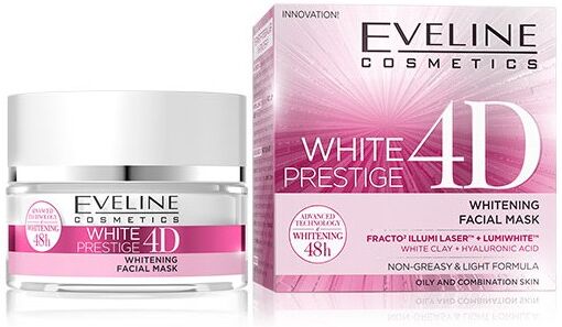 Eveline White Prestige 4D Whitening Facial Mask 50 ml Kasvonaamio