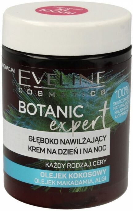 Eveline Botanic Expert Rich Nourishing Day &amp; Night Cream Coconut Oil 100 ml Kasvovoide